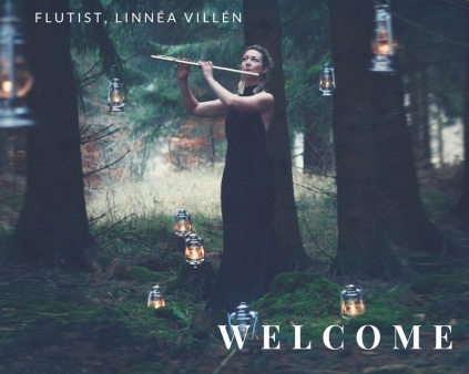 Linnéa Villén Fløjtenist Fløjte Flute Carl Nielsen Nordiske lyriske stykker Allan Sjølin